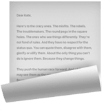 Apple design of the page with curl emoji verson:ios 16.4