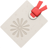 Apple design of the bookmark emoji verson:ios 16.4