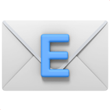 Apple design of the e-mail emoji verson:ios 16.4