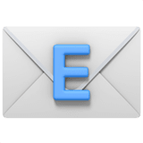 Apple design of the e-mail emoji verson:ios 16.4