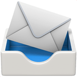 Apple design of the incoming envelope emoji verson:ios 16.4