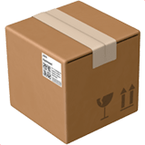 Apple design of the package emoji verson:ios 16.4