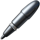 Apple design of the pen emoji verson:ios 16.4