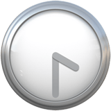 Apple design of the four-thirty emoji verson:ios 16.4