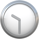 Apple design of the ten-thirty emoji verson:ios 16.4