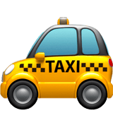 Apple design of the taxi emoji verson:ios 16.4
