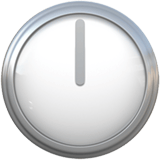 Apple design of the twelve o’clock emoji verson:ios 16.4