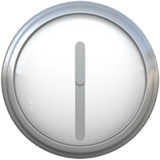 Apple design of the twelve-thirty emoji verson:ios 16.4