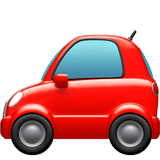 Apple design of the automobile emoji verson:ios 16.4