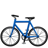 Apple design of the bicycle emoji verson:ios 16.4