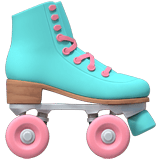 Apple design of the roller skate emoji verson:ios 16.4