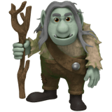 Apple design of the troll emoji verson:ios 16.4