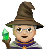 Apple design of the mage: medium-light skin tone emoji verson:ios 16.4