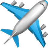 Apple design of the airplane emoji verson:ios 16.4