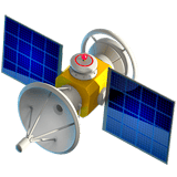 Apple design of the satellite emoji verson:ios 16.4