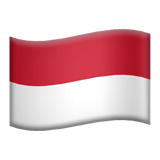 Apple Apple design of the flag: Monaco emoji verson:ios 16.4