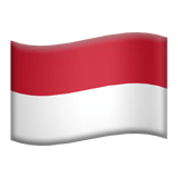 Apple design of the flag: Monaco emoji verson:ios 16.4