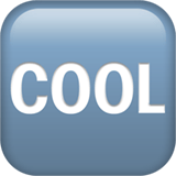 Apple design of the COOL button emoji verson:ios 16.4