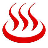 Apple design of the hot springs emoji verson:ios 16.4