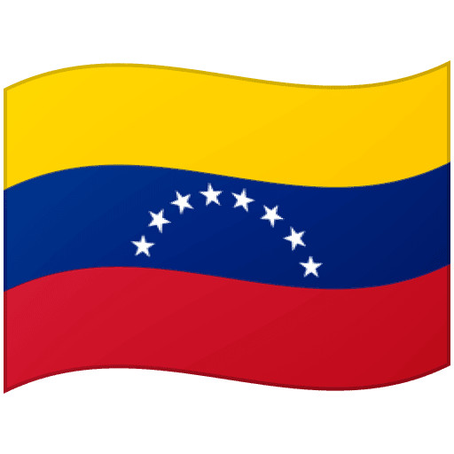Google design of the flag: Venezuela emoji verson:Noto Color Emoji 15.0