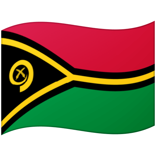 Google design of the flag: Vanuatu emoji verson:Noto Color Emoji 15.0