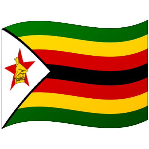 Google design of the flag: Zimbabwe emoji verson:Noto Color Emoji 15.0