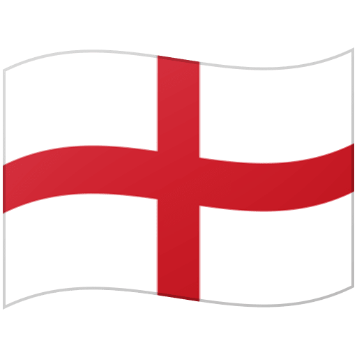 Google design of the flag: England emoji verson:Noto Color Emoji 15.0