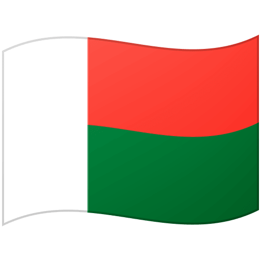 Google design of the flag: Madagascar emoji verson:Noto Color Emoji 15.0