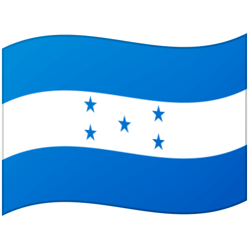 Google design of the flag: Honduras emoji verson:Noto Color Emoji 15.0