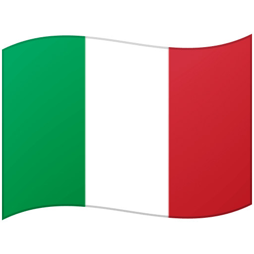 Google design of the flag: Italy emoji verson:Noto Color Emoji 15.0