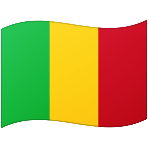 Google design of the flag: Mali emoji verson:Noto Color Emoji 15.0