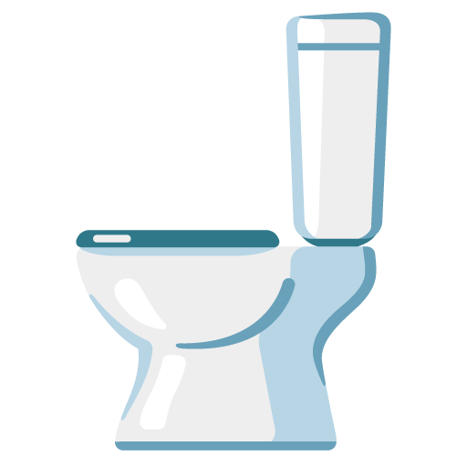 Google design of the toilet emoji verson:Noto Color Emoji 15.0