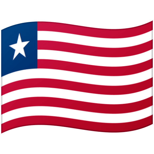 Google design of the flag: Liberia emoji verson:Noto Color Emoji 15.0