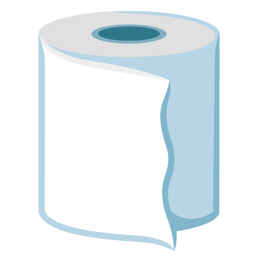 Google design of the roll of paper emoji verson:Noto Color Emoji 15.0