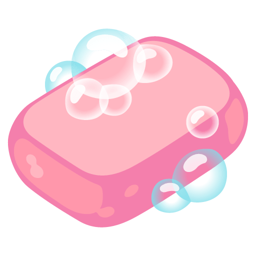 Google design of the soap emoji verson:Noto Color Emoji 15.0