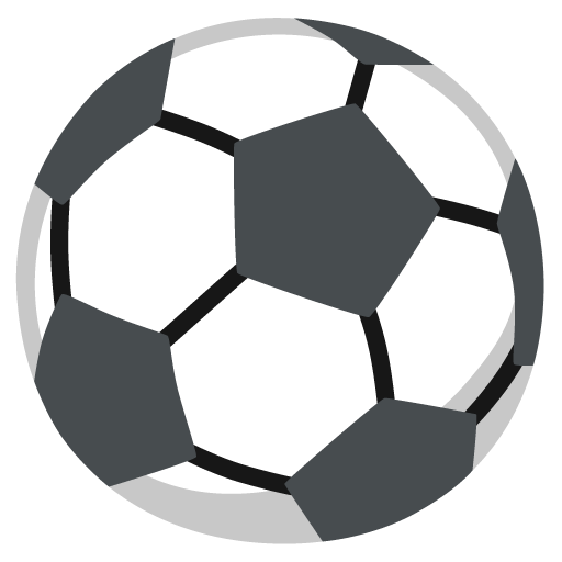 Google design of the soccer ball emoji verson:Noto Color Emoji 15.0
