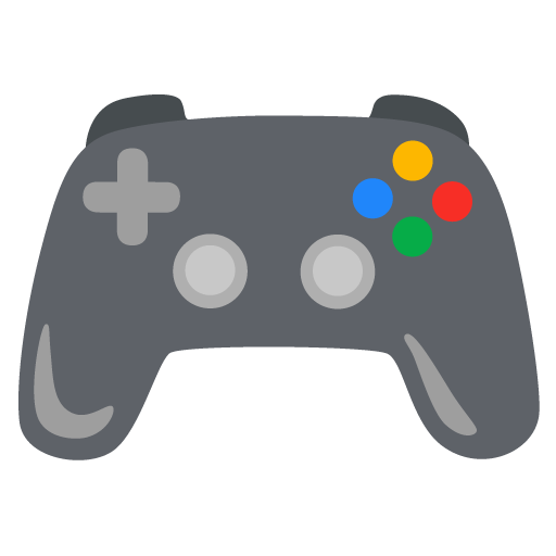Google design of the video game emoji verson:Noto Color Emoji 15.0