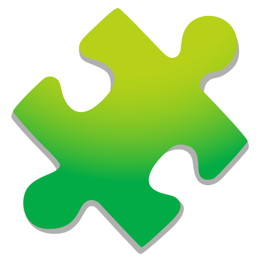 Google design of the puzzle piece emoji verson:Noto Color Emoji 15.0