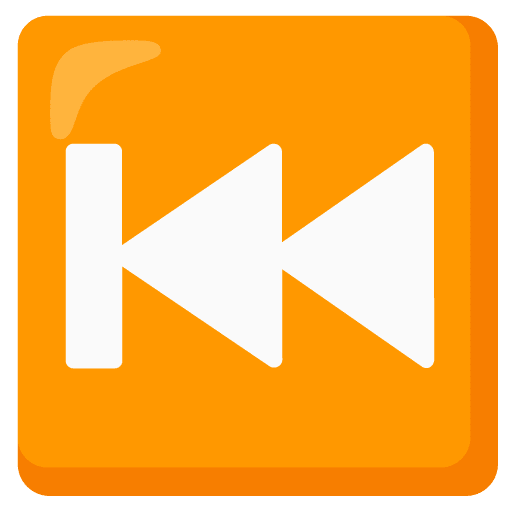 Google design of the last track button emoji verson:Noto Color Emoji 15.0