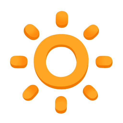 Google design of the dim button emoji verson:Noto Color Emoji 15.0