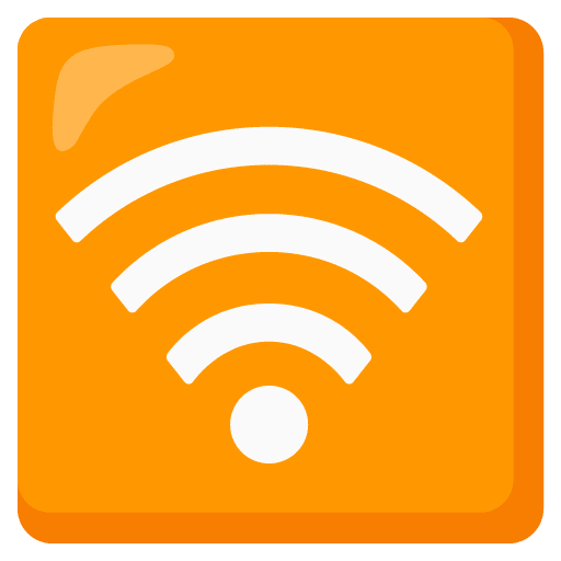 Google design of the wireless emoji verson:Noto Color Emoji 15.0