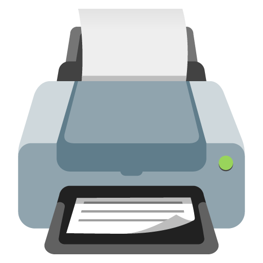 Google design of the printer emoji verson:Noto Color Emoji 15.0