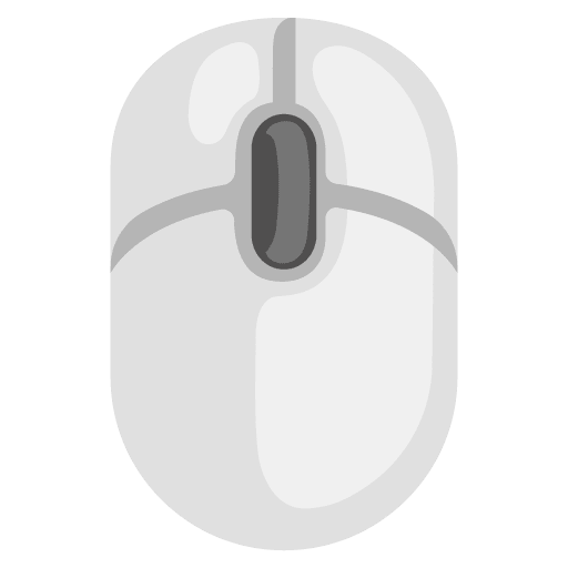 Google design of the computer mouse emoji verson:Noto Color Emoji 15.0