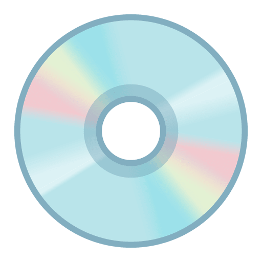 Google design of the optical disk emoji verson:Noto Color Emoji 15.0