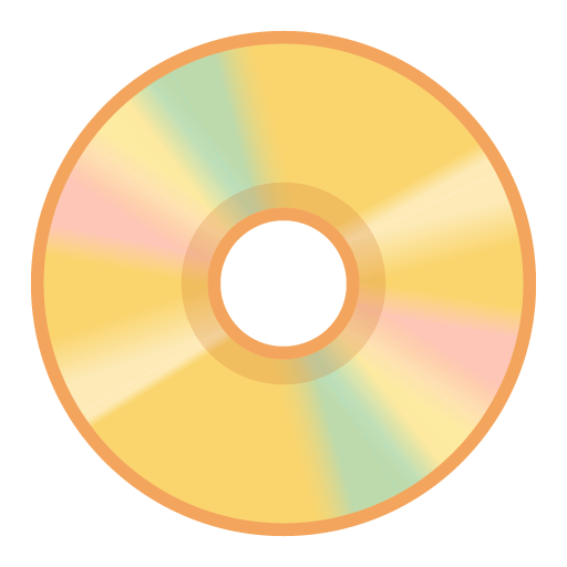 Google design of the dvd emoji verson:Noto Color Emoji 15.0