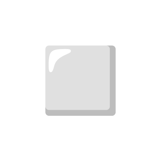 Google design of the white medium-small square emoji verson:Noto Color Emoji 15.0