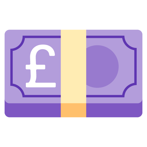 Google design of the pound banknote emoji verson:Noto Color Emoji 15.0