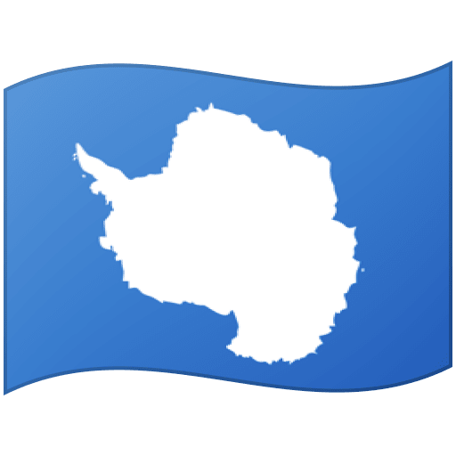 Google design of the flag: Antarctica emoji verson:Noto Color Emoji 15.0