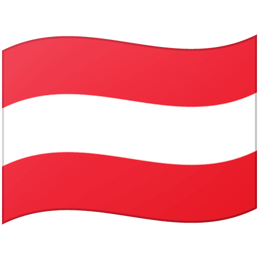 Google design of the flag: Austria emoji verson:Noto Color Emoji 15.0