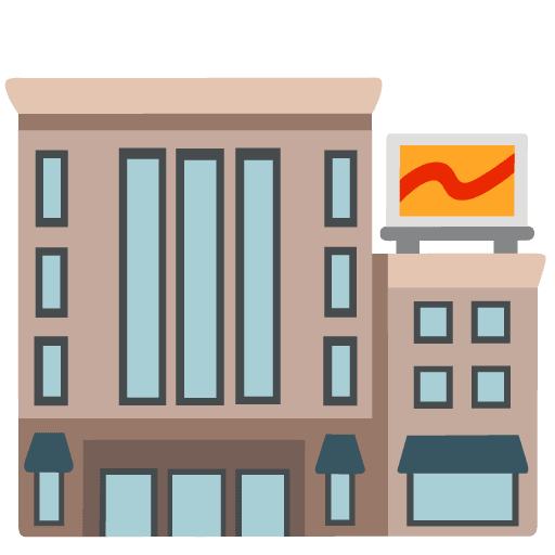 Google design of the department store emoji verson:Noto Color Emoji 15.0